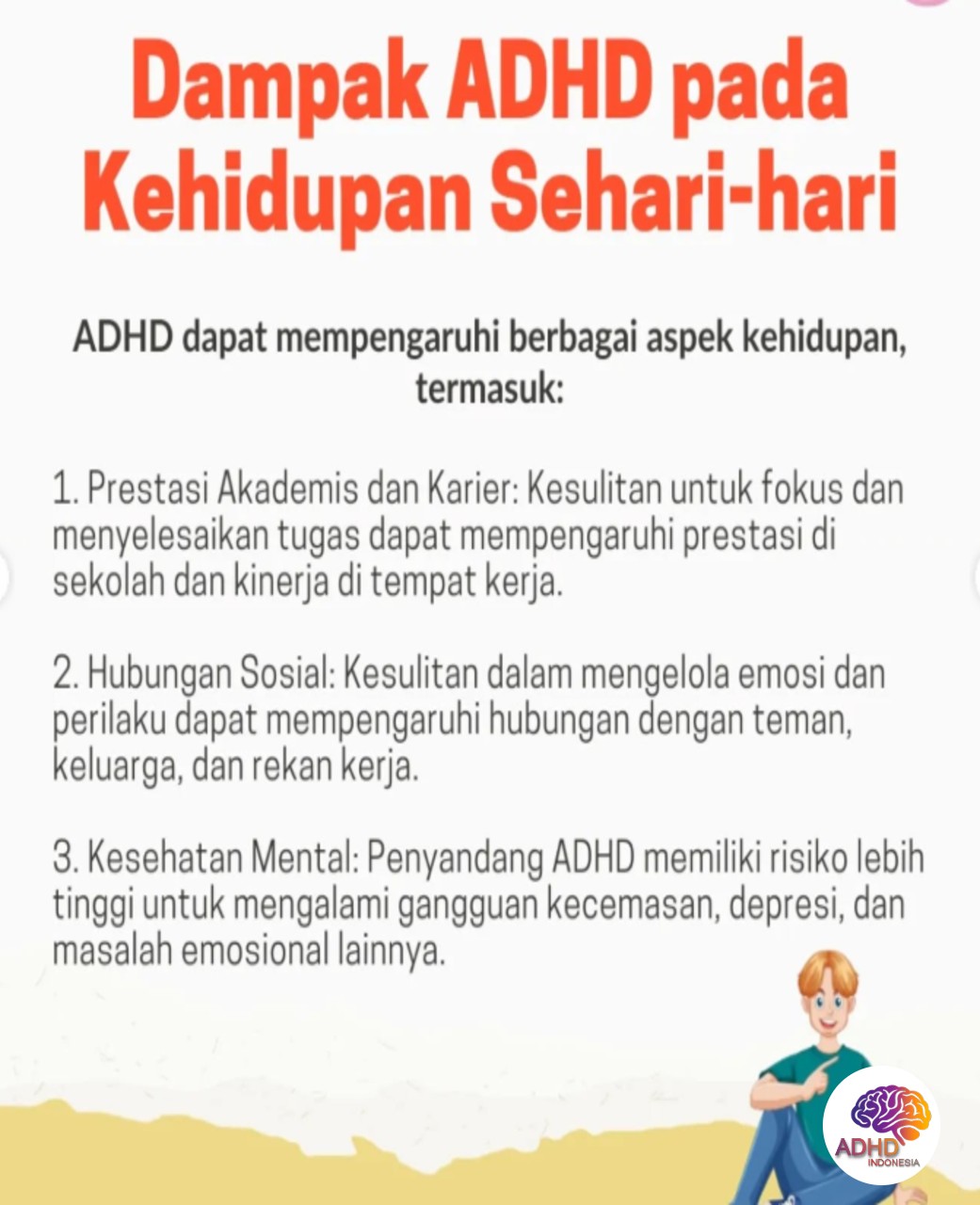 ADHD dan Hubungan Sosial Anak di Lingkungan Sekolah di Kabupaten Gunungkidul