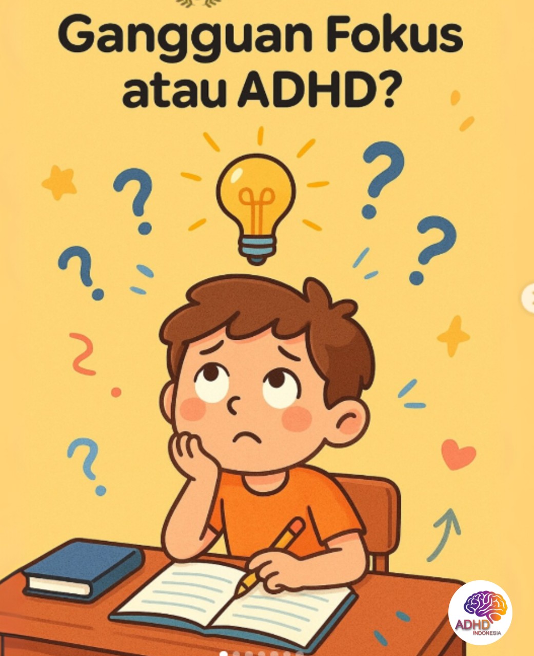 ADHD dan Kesulitan Fokus Anak: Edukasi untuk Keluarga di Kabupaten Gunungkidul